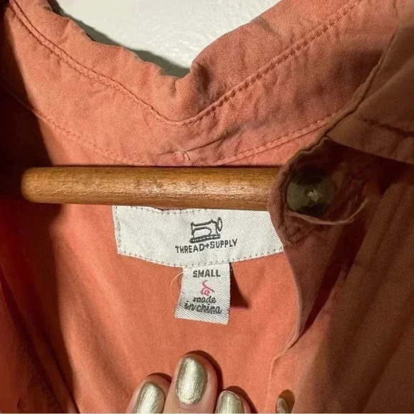 Thread  & Supply Anthropologie rustic tangerine S - Picture 5 of 6